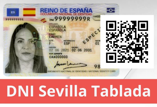 Para renovar el DNI en Sevilla Tablada